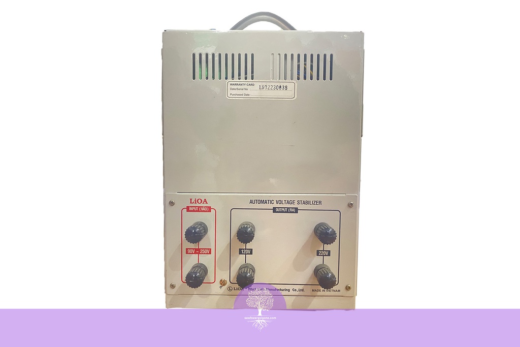 1 Phase Automatic Voltage Stabilizer
10KVA (90V)