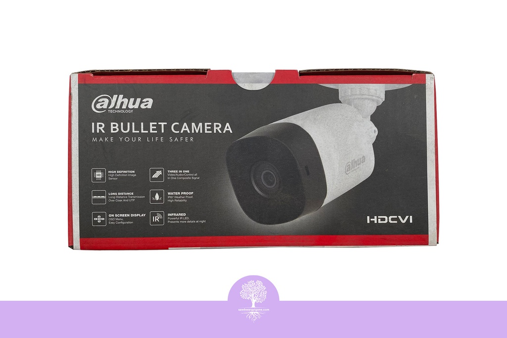 Dahua HDCVI Camera (2MP, IR, Bullet, 2.8mm Wide)