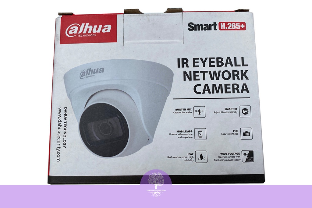 Dahua IP Camera (4MP, Dome, 2.8mm, MIC)