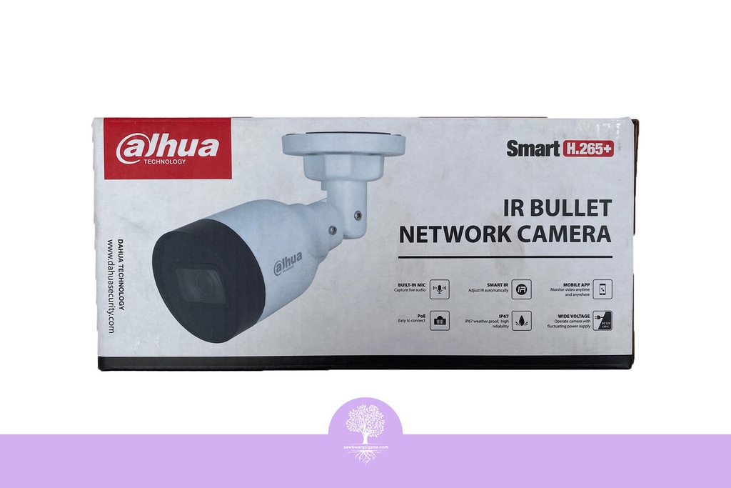 Dahua IP Camera (4MP, Bullet 2.8mm, MIC)