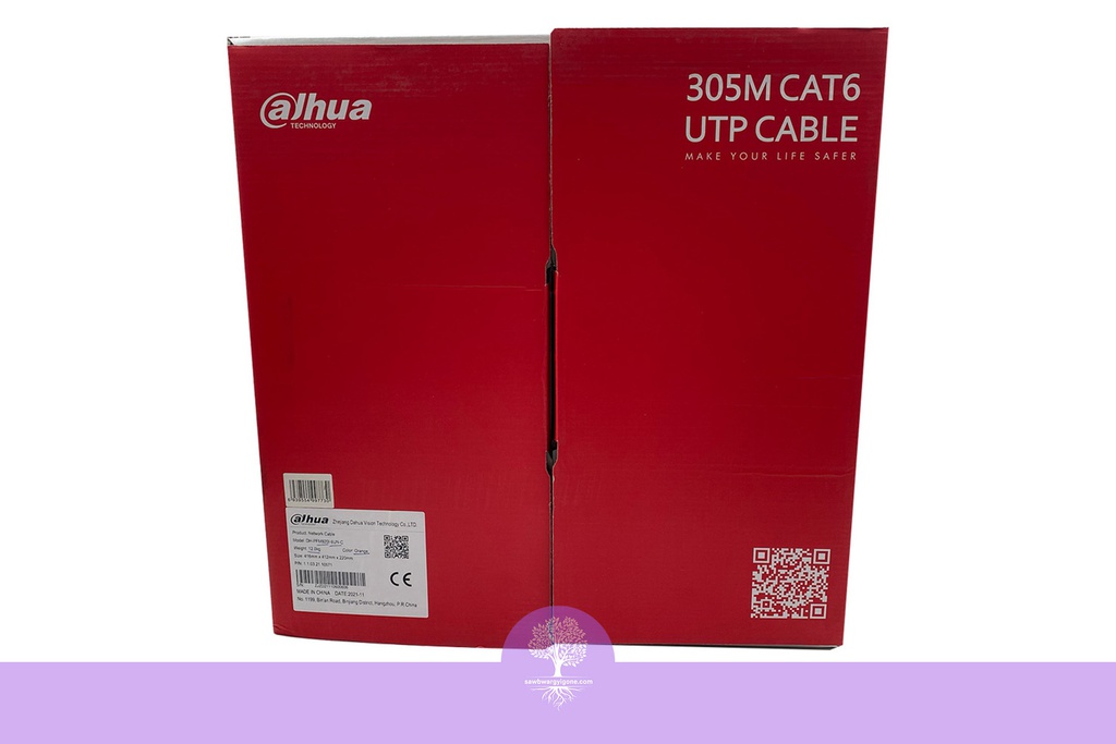 Dahua UTP Cat6 Network Cable (White, 305M (1000ft), 920, 0.57)