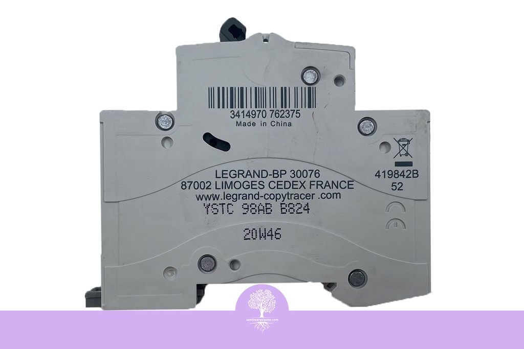 LEGRAND RX3 MCB 1P C25 6000A