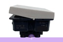 LEGRAND 2W PUSH-B 2M 6A 250V SQ WH