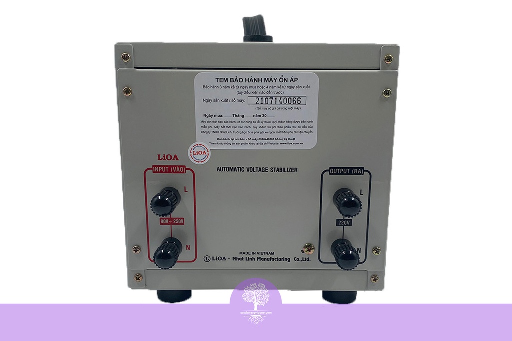 2KVA (90V) LiOA 1 Phase Automatic Voltage Stabilizer
