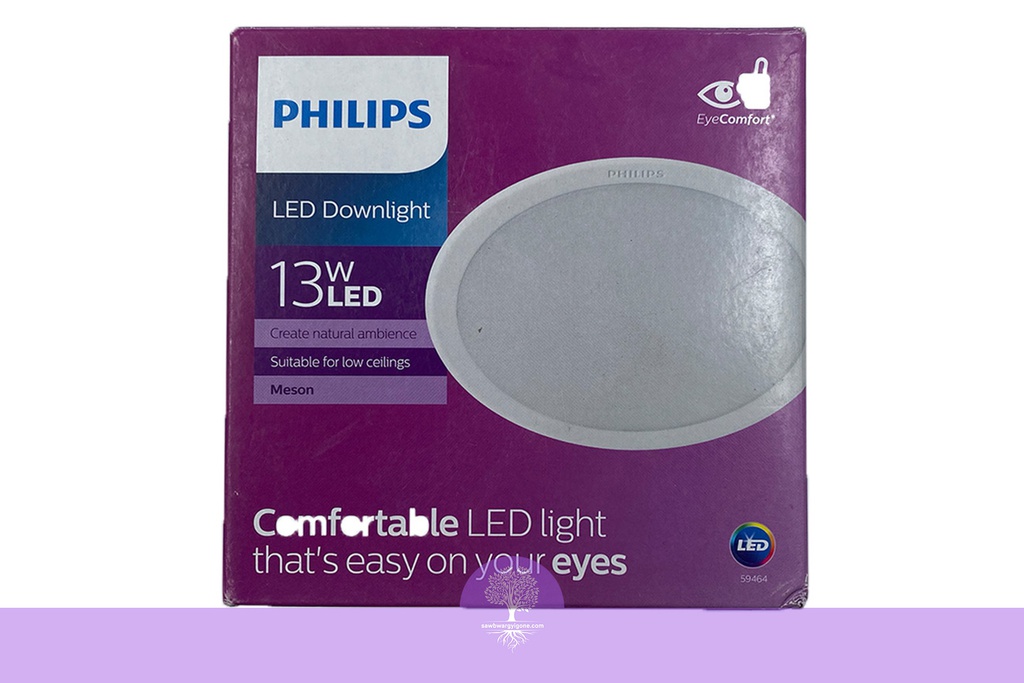 13W 30K PHILLIPS 59464 MESON 125 LED DOWNLIGHT. WARM WHITE 