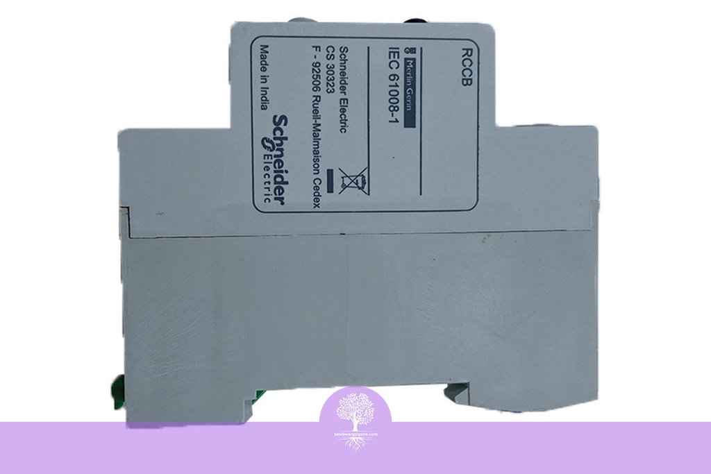 2Pole, 63A, 30mA, Easy9, AC Type, RCCB Breaker