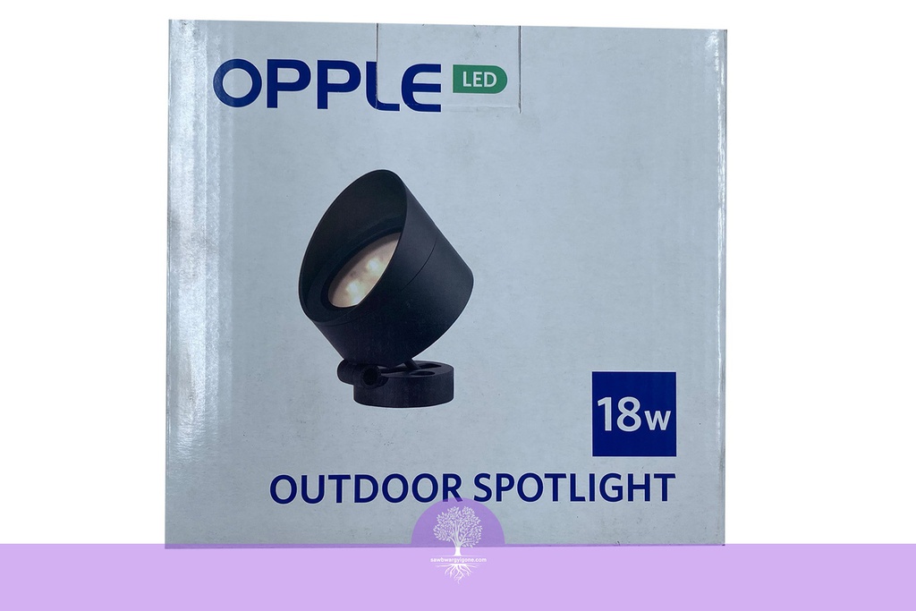 LED Outdoor Spot-EII 18W-3000-24D-GY-GP