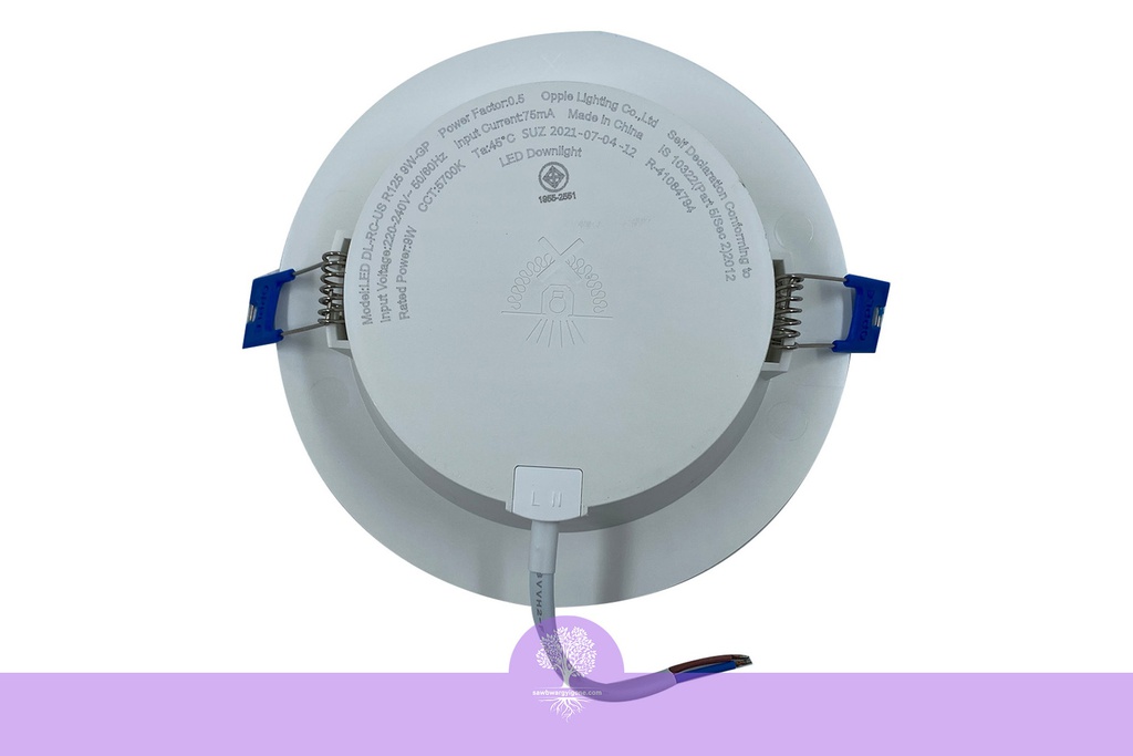 LEDDownlightRc-US R125-9W-5700-WH-GP