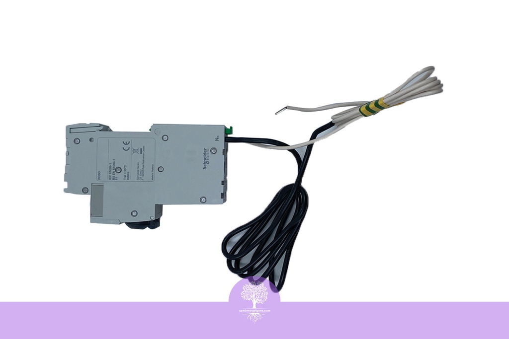 Schneider RCBO 240V - 1P + N - 25A - C curve - 6000 A - 30 mA Slim Type