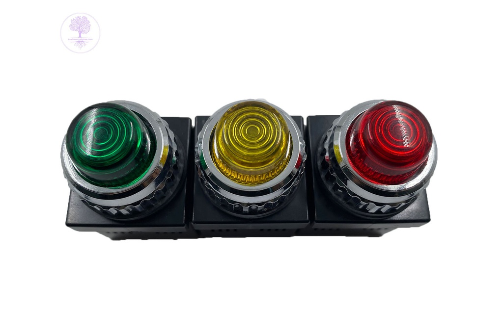  PR-25P-1L-G LED TYPE PILOT LAMP AC110V (Ø25) (Green)