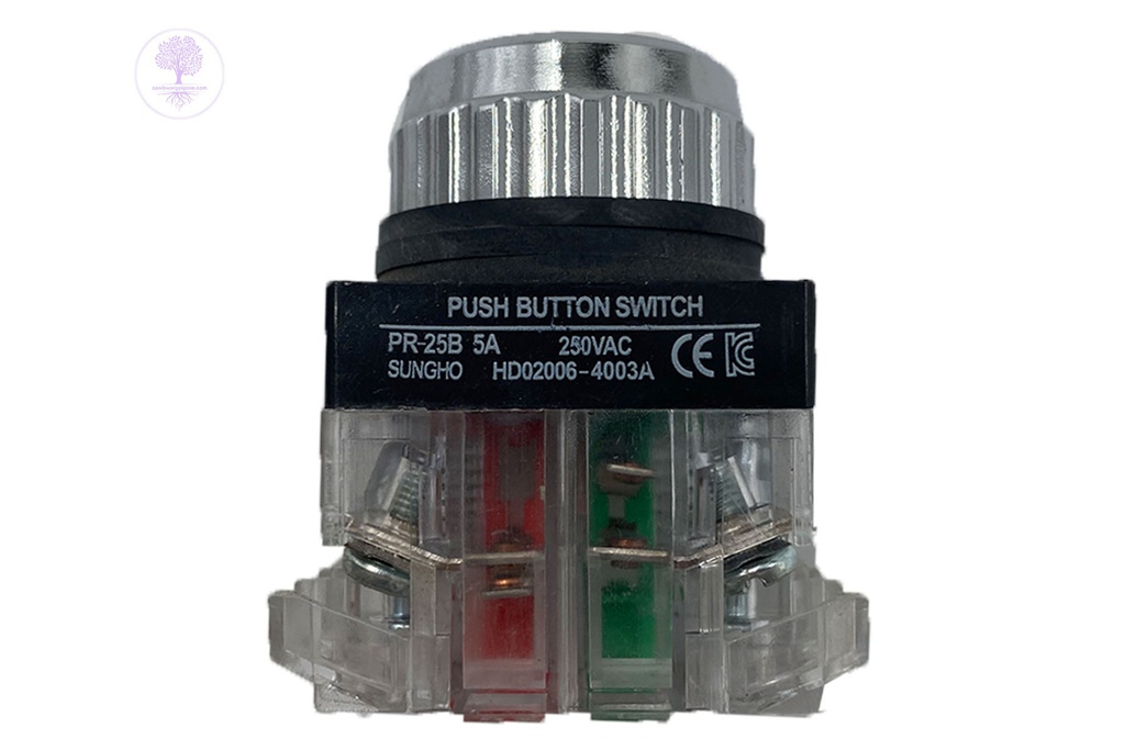 PR-25B-1-Y PUSH BUTTON SWITCH (Ø25) (Yellow)