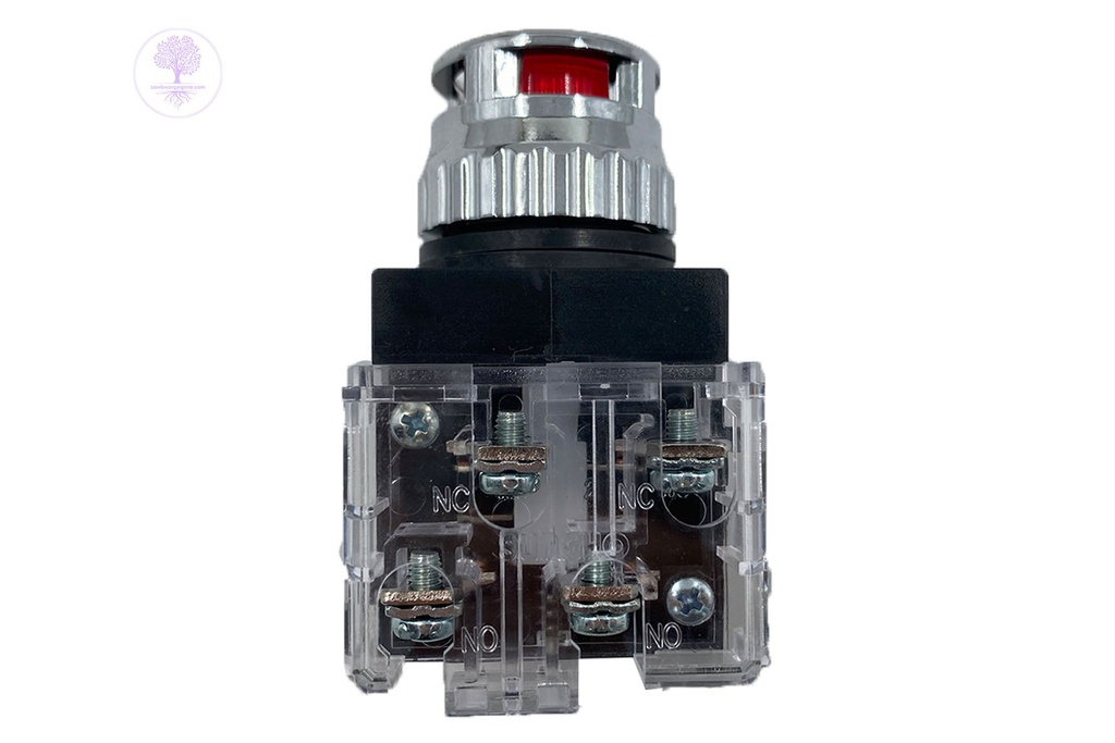 PR-25L-2L-R LED PUSH BUTTON SWITCH (Ø25) (Red)