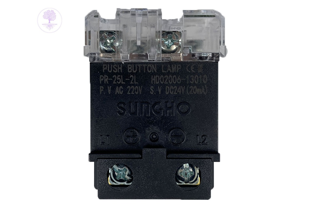 PR-25L-2L-R LED PUSH BUTTON SWITCH (Ø25) (Red)