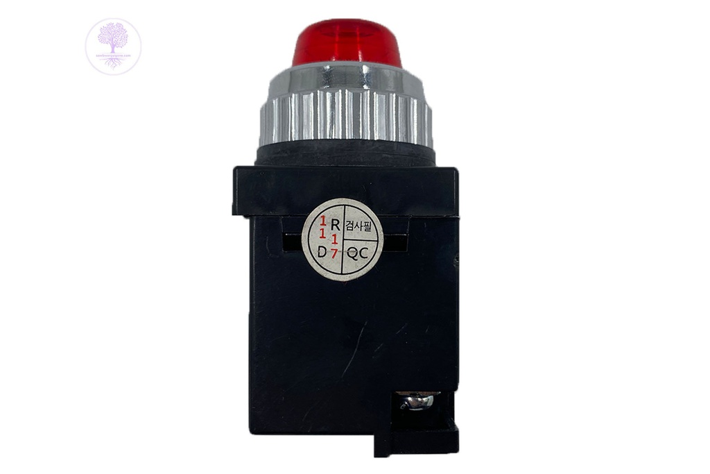 PR-25P-1L-R LED TYPE PILOT LAMP AC110V (Ø25) (Red)