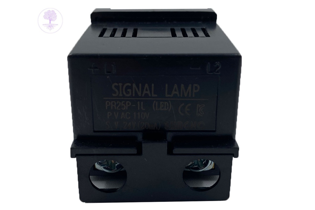 PR-25P-1L-R LED TYPE PILOT LAMP AC110V (Ø25) (Red)