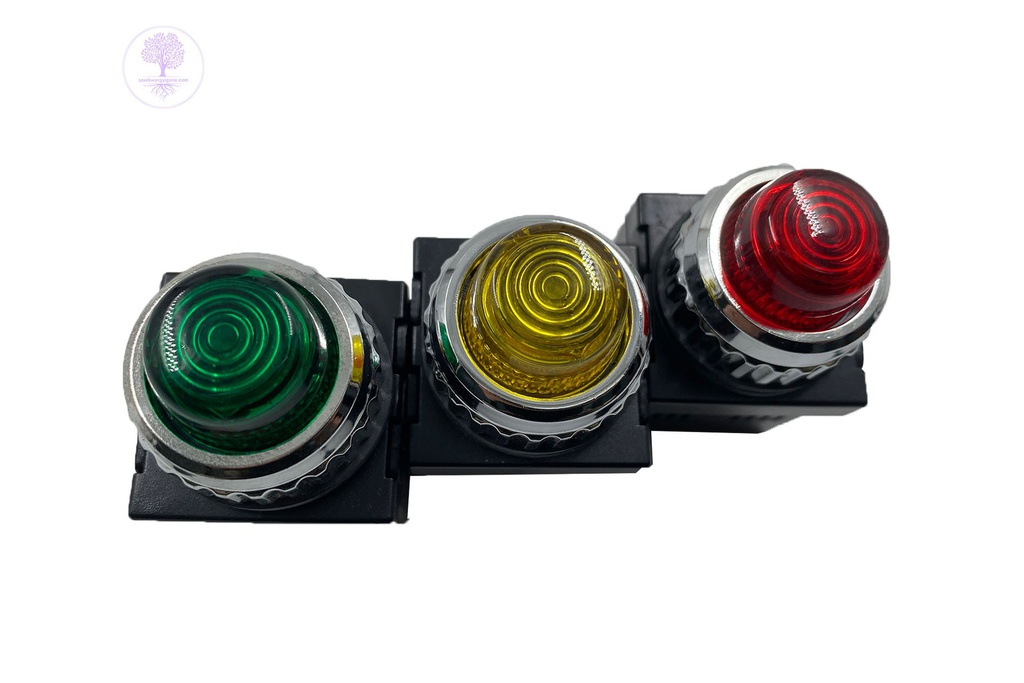 PR-25P-7L-Y LED TYPE PILOT LAMP DC110V (Ø25) (Yellow)