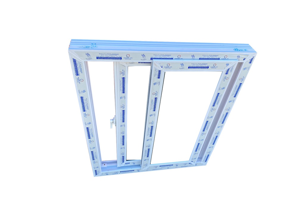 (3' x 4'), (4' x 3'), (3.5' x4'), ALADDIN UPVC Slide Window 