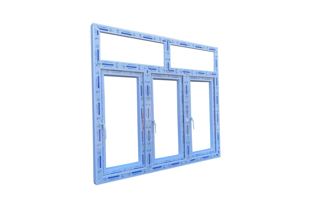 (3.5' x 4'), (4' x 3.5'), ALADDIN UPVC Casement Window 