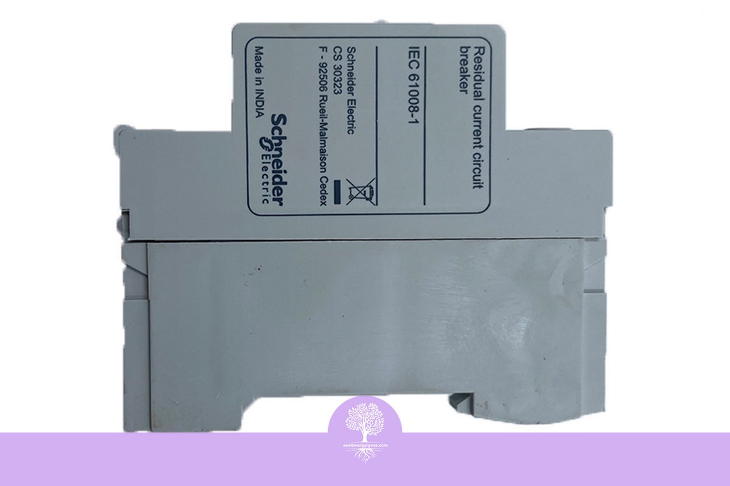 4Pole, 25A, 30mA, Easy9, AC Type, RCCB Breaker