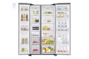 Side by Side - 2 Door  655L, Samsung Refrigerator RS62R5001M9/ST(Silver)