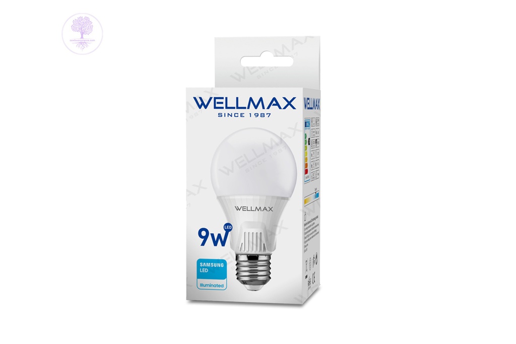 9W WELLMAX Ballet Series LED Bulb E27/B22