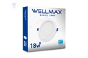 18W Round WELLMAX Sunflower Series LED Recess Downlight