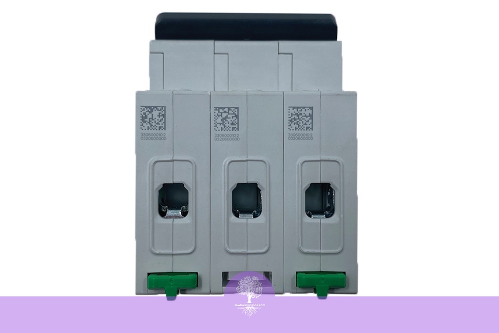 3Pole, 6A, 6kA, Easy9, C Curve MCB Breaker