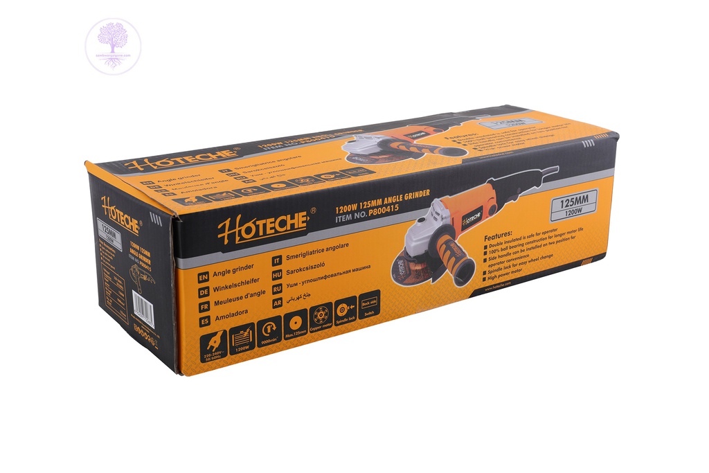 1200W, 125mm, Hoteche Angle Grinder