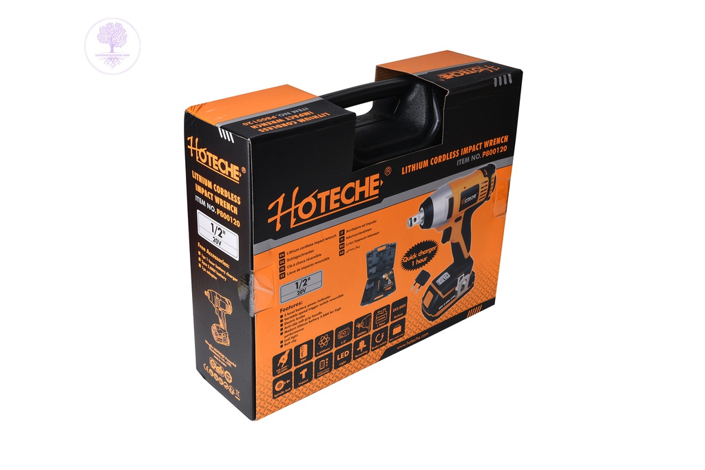 18V Hoteche Lithium Cordless Impact Wrench