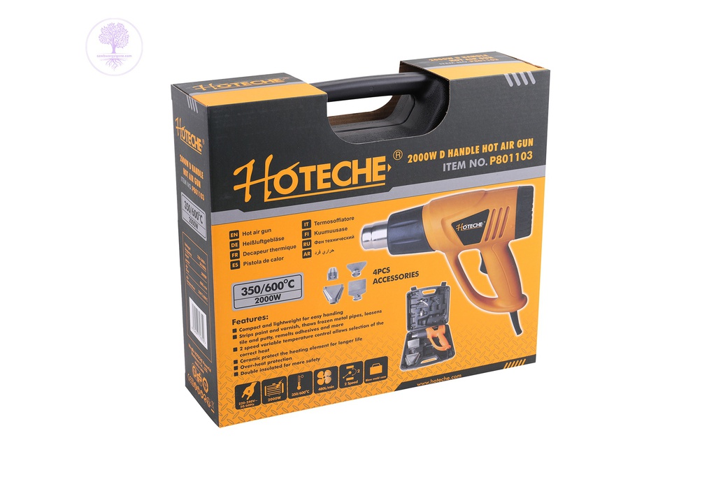 2000W, D-Handle, Hoteche Hot Air Gun