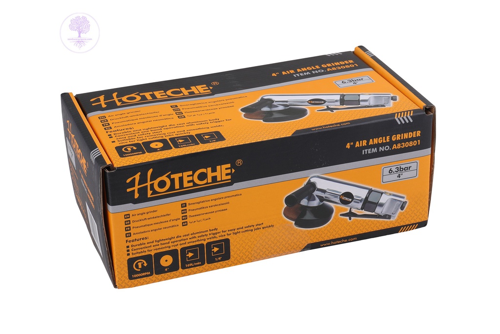 4" Hoteche Air Angle Grinder