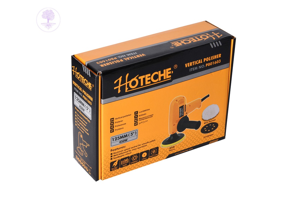 450W, Hoteche Vertical Polisher