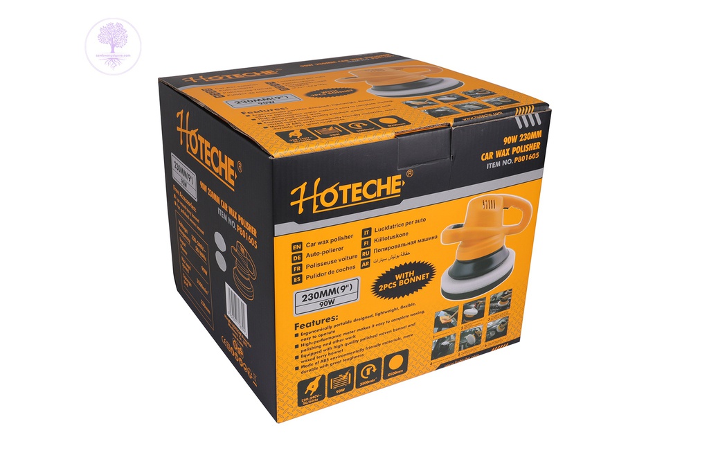 90W, 230mm (9") Hoteche Car Polisher