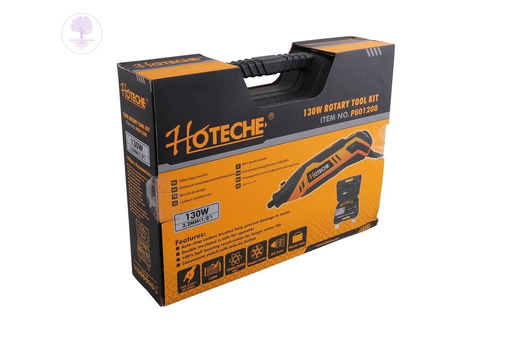 130W Hoteche Rotary Tool Kit