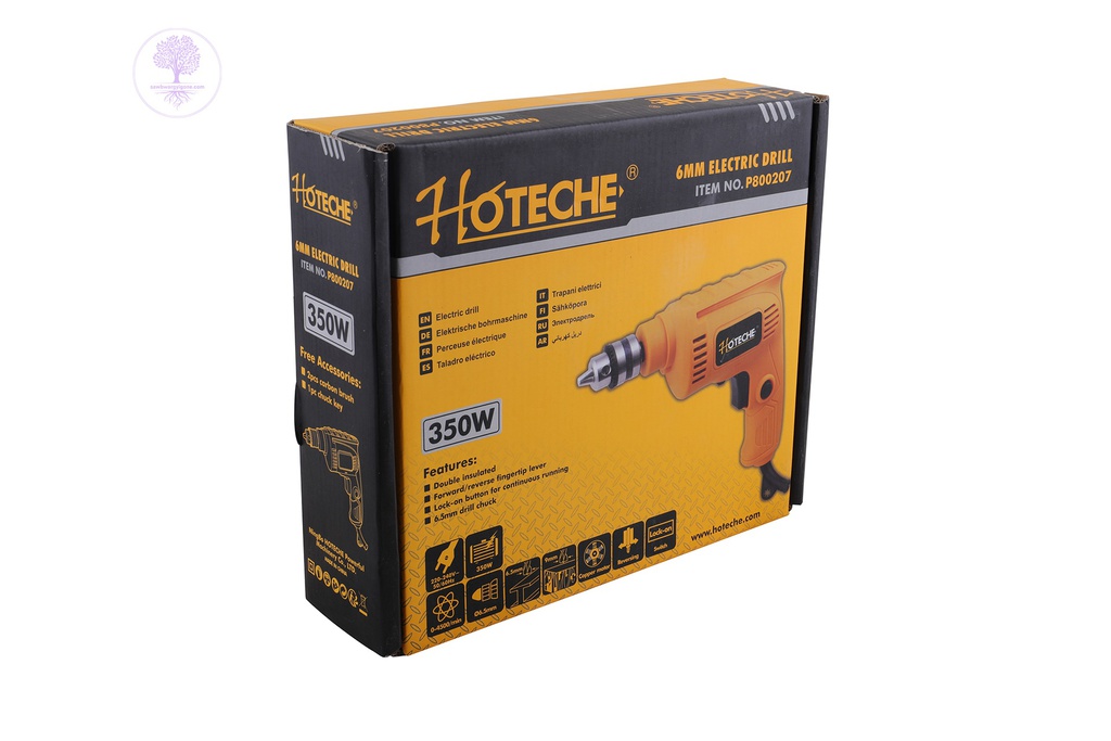 350W, 6.5mm Hoteche Electric Drill