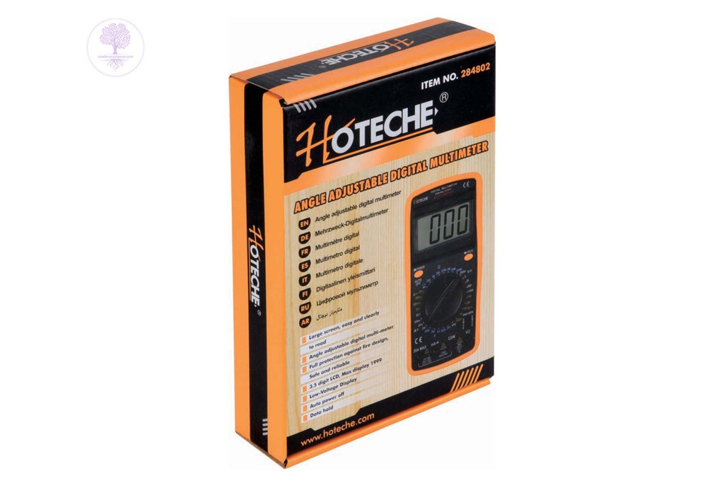Angle Adjustable HOTECHEHANDTOOL Digital Multimeter