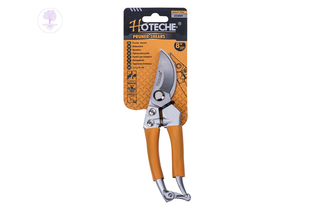 353809, 8"/200mm HOTECHEHANDTOOL Pruner Shears