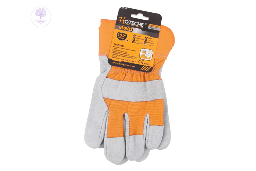 10.5"/265mm HOTECHEHANDTOOL Cow Split Leather Glove