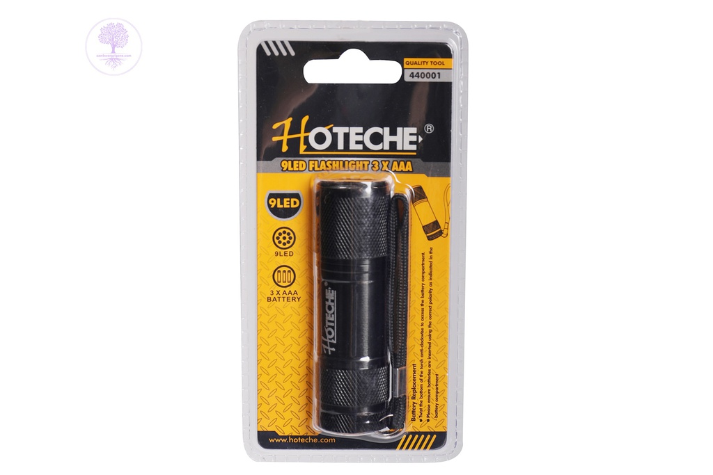 440001, HOTECHEHANDTOOL LED Flashlight