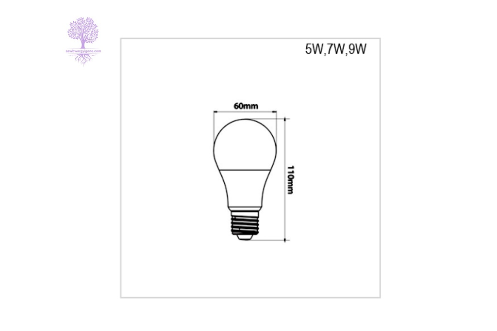 5W, Daylight LUMAX ECO BULB 