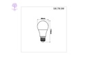 5W, Daylight LUMAX ECO BULB 