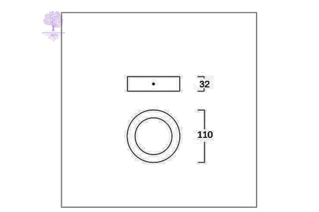 6W, Daylight LUMAX SURFACE PANEL LIGHT (Circle)