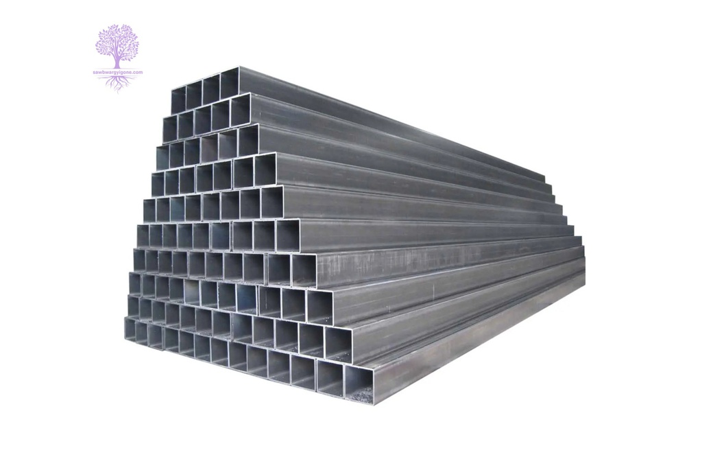 2" x 2", Square Hollow Pipe, (1.2mm,6.7kg)