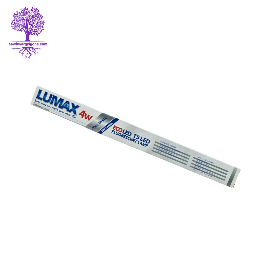 4W, 4000K, LUMAX, LED ECO T5 Fluorescent Lamp