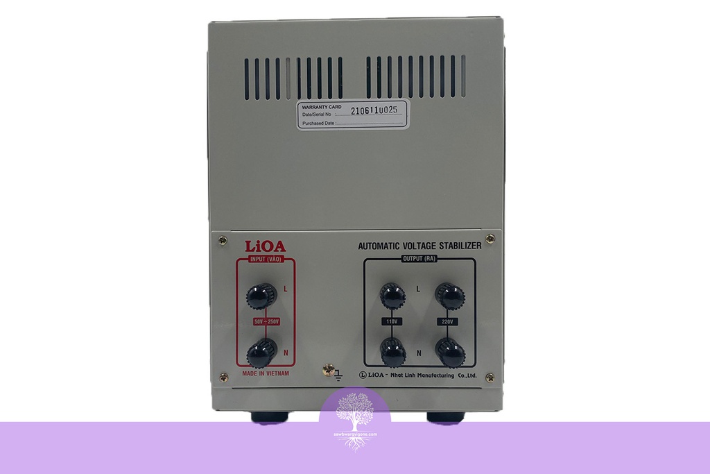 1 Phase Automatic Voltage Stabilizer
3KVA (50V)