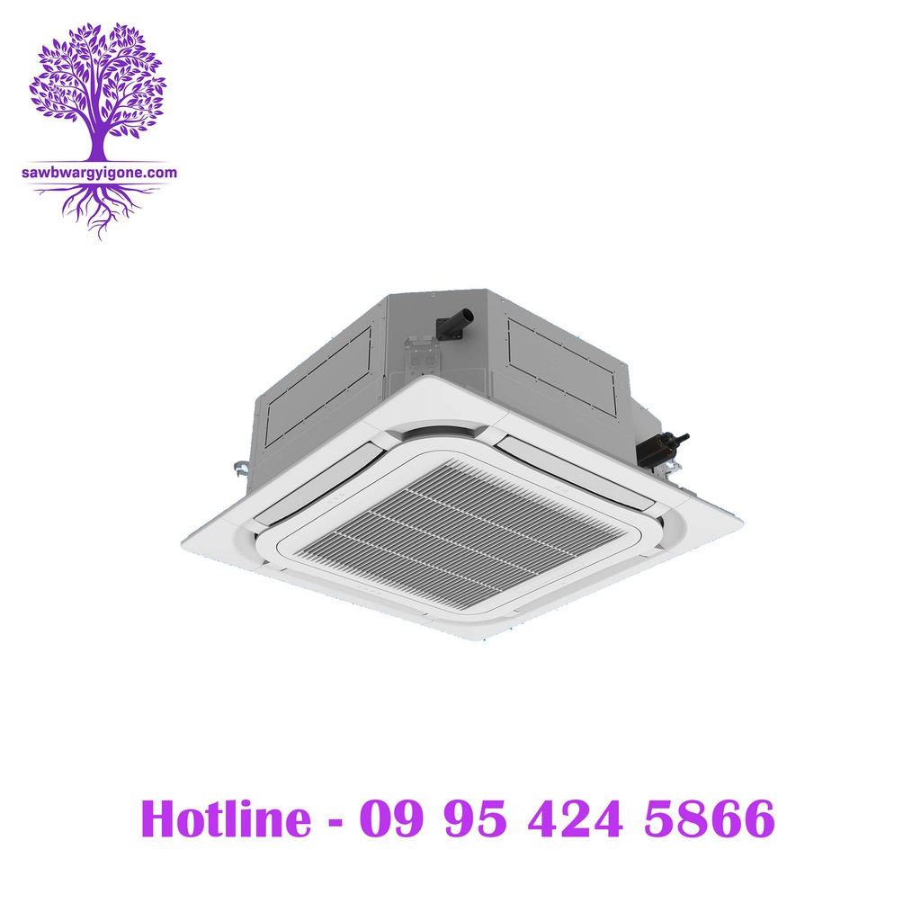 2HP, R32, GULD50T1/A-S+ GULD50W1/NhA-S, GREE, Cassette Type Air con (U MATCH, Inverter, White)