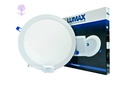 12W, Daylight, LUMAX, RECESSED PANEL LIGHT (Circle)