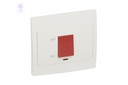 [Legrand_281071] 1Gang, 1W, 45A, Double Pole Switch, White, LEGRAND Mallia