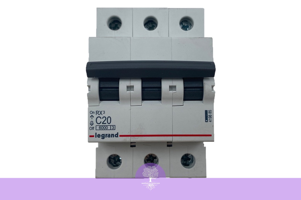 3P, C40, 6000A, RX3, LEGRAND MCB