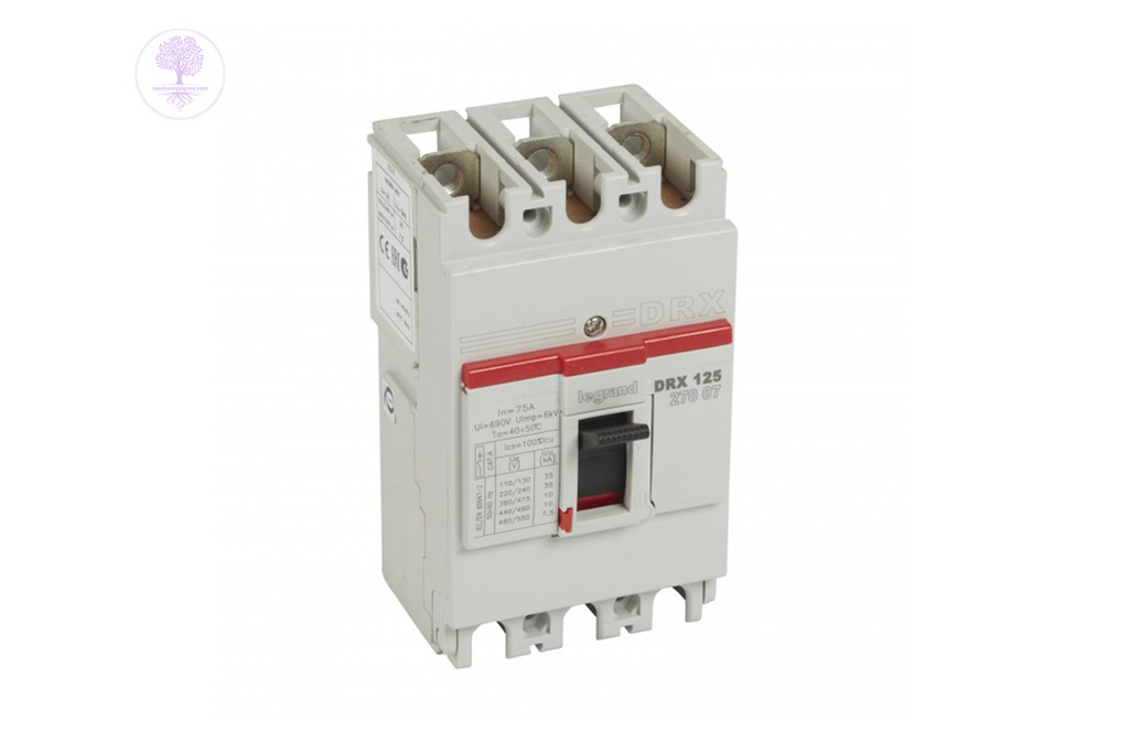 3P, 75A, DRX125 MT, 10kA, LEGRAND